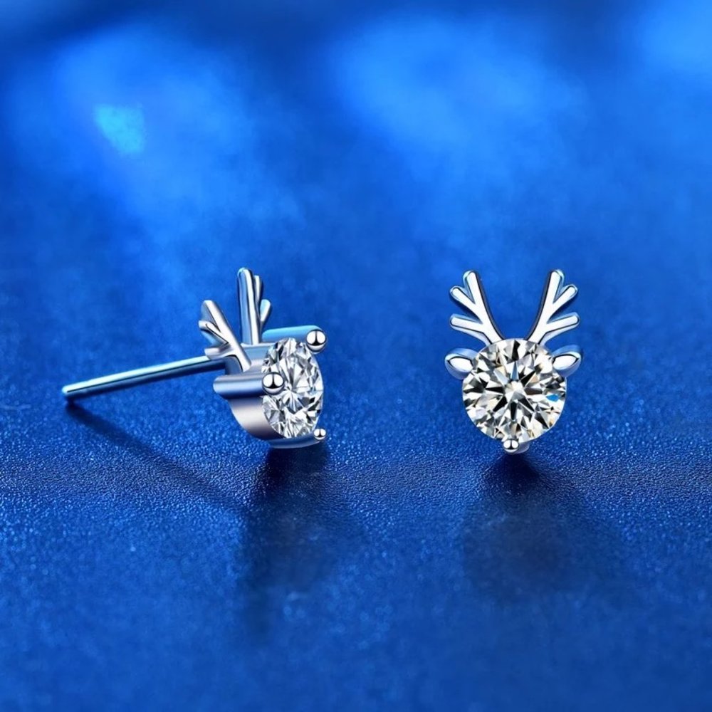 1ct. t.w. Diamond Earrings - Picture 4 of 13